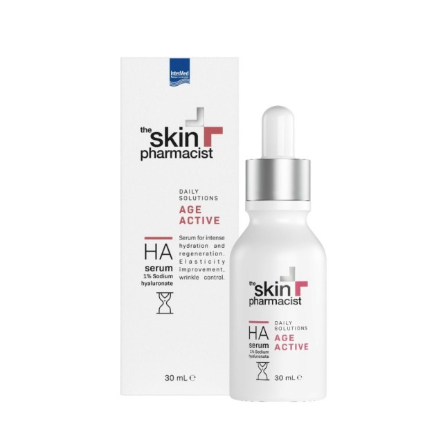 The Skin Pharmacist Age Active Ha Serum 30ml (Ορός Εντατικής Ενυδάτωσης & Ανάπλασης)