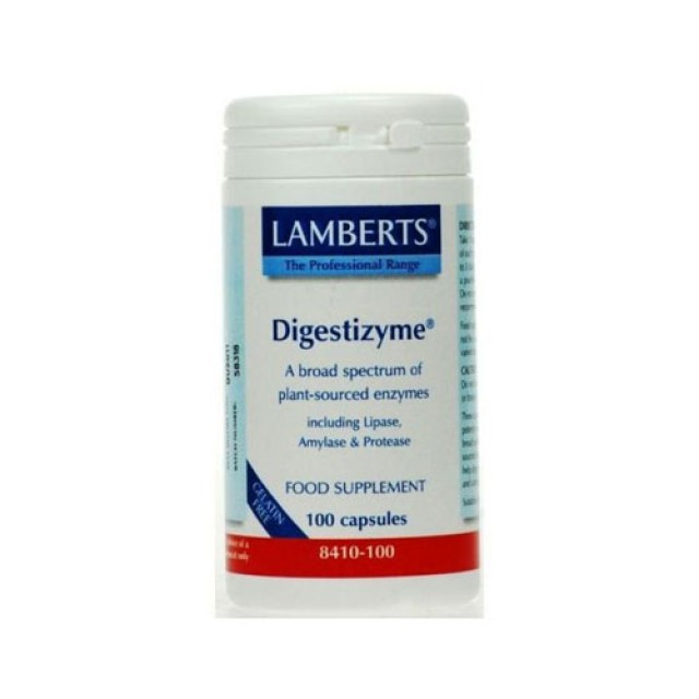 Lamberts Digestizyme 100cap (Πεπτικά Ένζυμα)