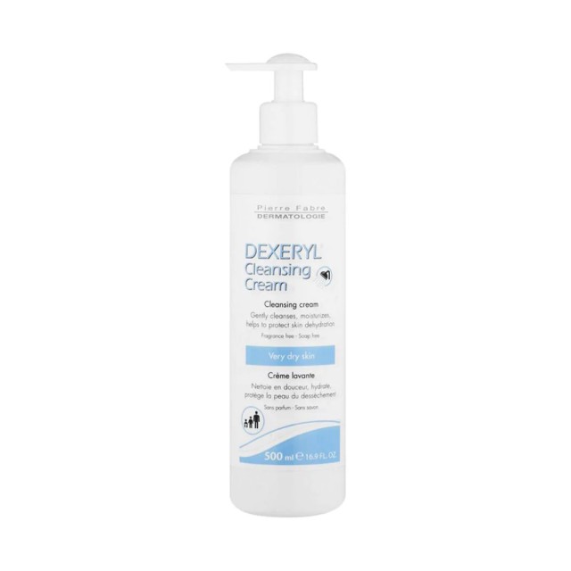 Dexeryl Cleansing Cream 500ml (Κρέμα Καθαρισμού για το Σώμα)