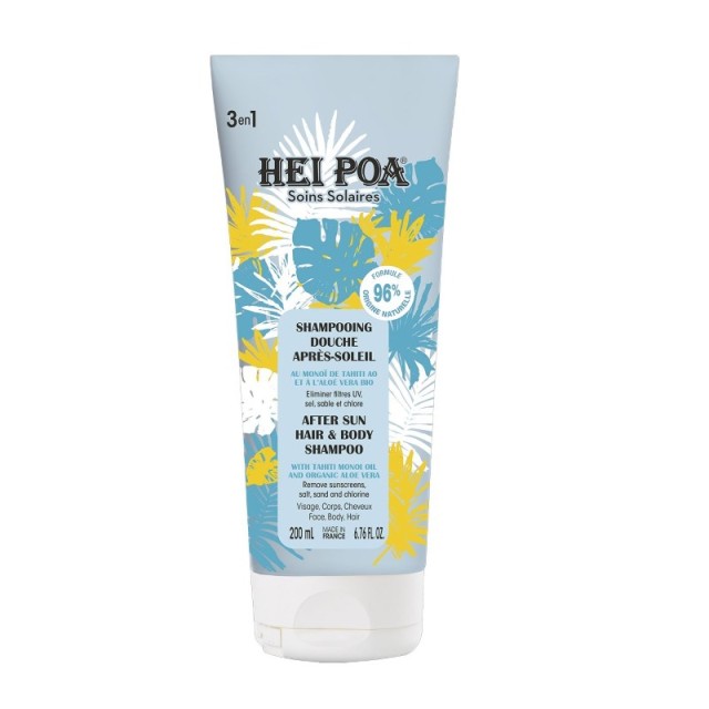 Hei Poa After Sun Hair & Body Shampoo Monoi & Aloe Vera 200ml
