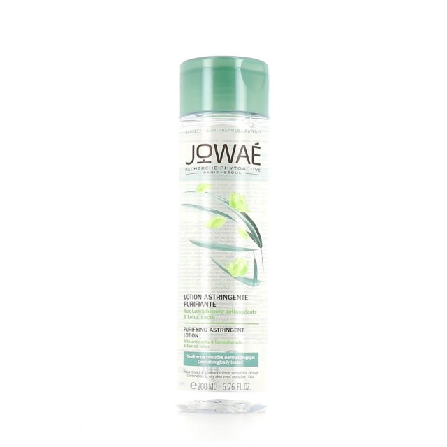 Jowae Purifying Astringent Lotion 200ml (Καθαριστική Στυπτική Λοσιόν για Μικτές/Λιπαρές Επιδερμίδες)