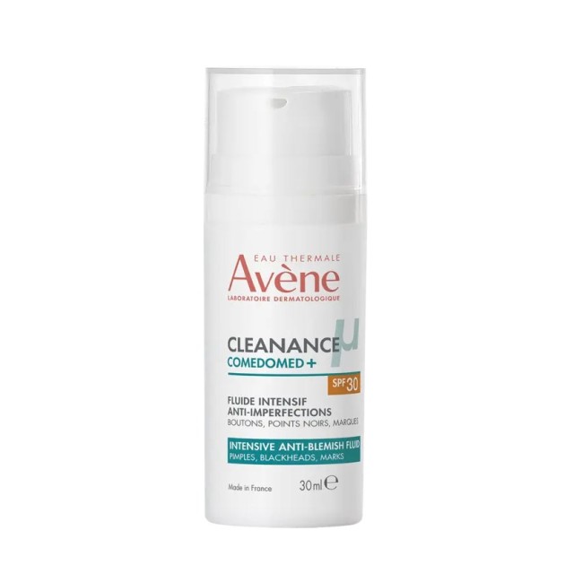 Avene Cleanance Comedomed Fluid SPF30 30ml (Εντατικό Fluid Κατά των Ατελειών με Αντηλιακή Προστασία)