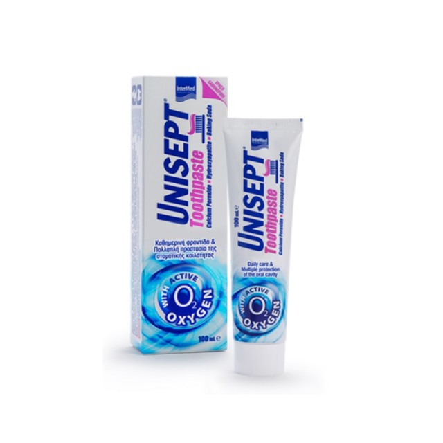 Unisept Toothpaste Daily Use 100ml (Οδοντόκρεμα για Καθημερινή Ανακούφιση & Προστασία)