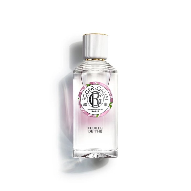 Roger & Gallet Feuille de Thé Wellbeing Fragrant Water 100ml (Άρωμα Λεμόνι Καλαβρίας - Μαύρο Τσάι Κεϋλάνης - Σανδαλόξυλο)