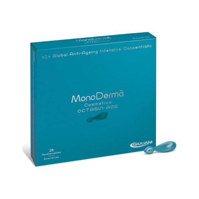Pharma Q Monoderma 60+ Octasin Age 28 Μονοδόσεις (Εντατικός Αντιγηραντικός Ορός)