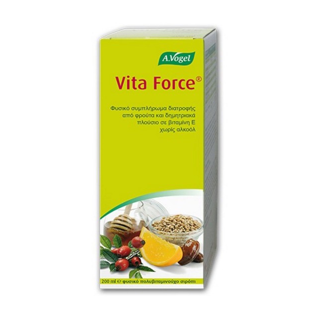 A.Vogel Vitaforce 200ml (Φυτικό Πολυβιταμινούχο Σιρόπι)