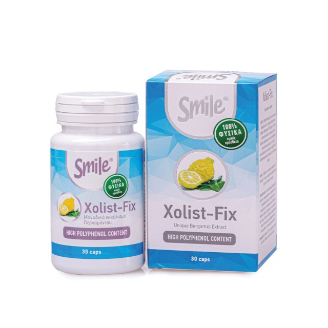AM Health Smile Xolist-Fix 30caps (Συμπλήρωμα Διατροφής με Αντιοξειδωτικές Ιδιότητες)