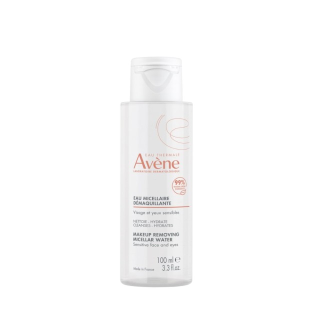 Avene Makeup Removing Micellar Water 100ml (Νερό Καθαρισμού & Ντεμακιγιάζ για Πρόσωπο & Μάτι