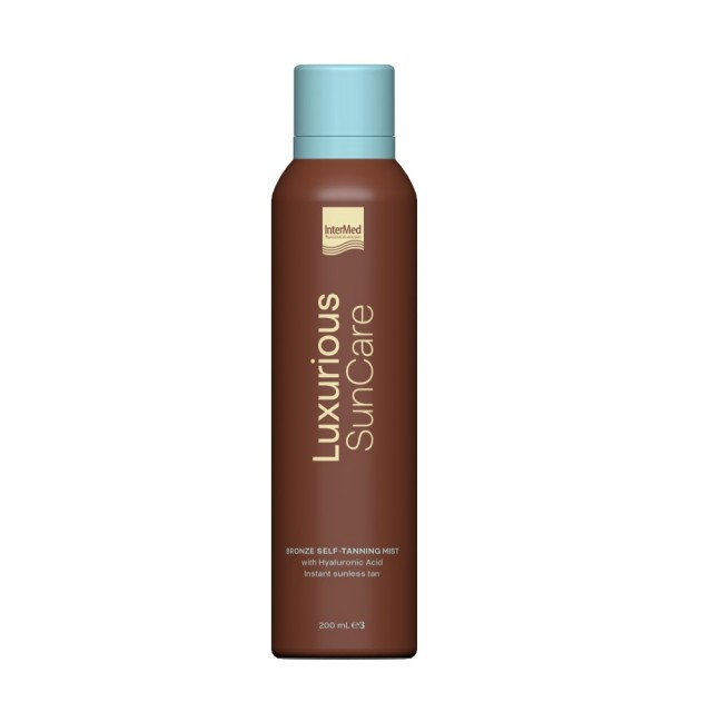 Intermed Luxurious Sun Care Bronze Self Tanning Mist 200ml (Αυτομαυριστικό Spray για Πρόσωπο & Σώμα)