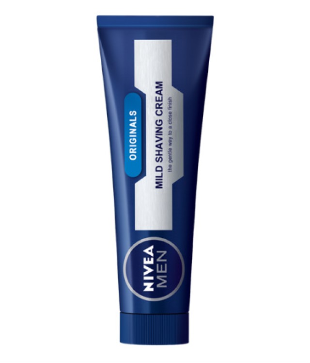 Nivea For Men Originals Mild Shaving Cream 100ml (Απαλή Κρέμα Ξυρίσματος) 
