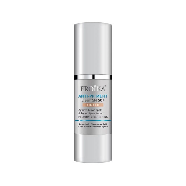 Froika Anti Pigment Cream SPF50+ Tinted 30ml (Κρέμα Προσώπου για Πανάδες & Δυσχρωμίες με SPF50+ και 