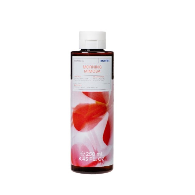 Korres Morning Mimosa Shower Gel 250ml (Αφρόλουτρο Λουλουδάτο & Αέρινο)
