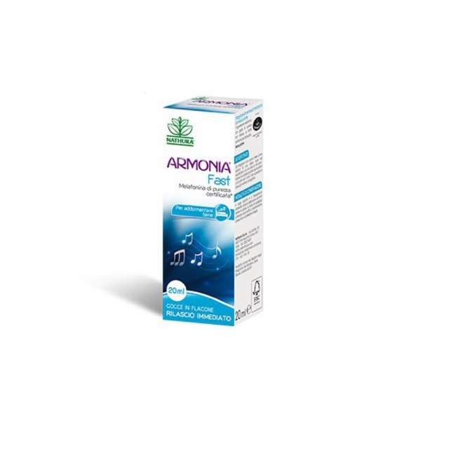 Nathura Armonia Fast Melatonin Drops 20ml (Σταγόνες Μελατονίνης 20ml)