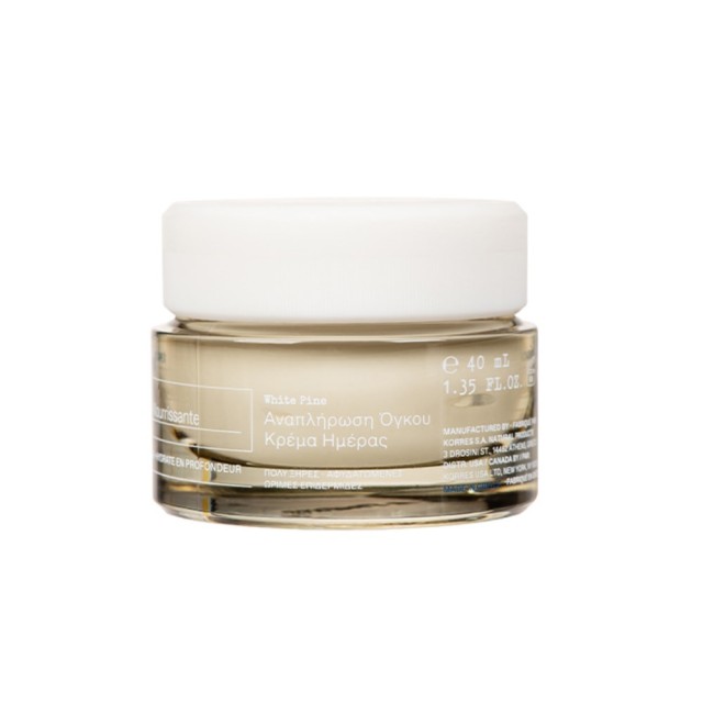 Korres White Pine Ultra Replenish Deep Wrinkle Cream 40ml (Κρέμα Hμέρας για Αναπλήρωση Όγκου & Πυκνότητας για Γυναίκες Μετά την Εμμηνόπαυση για Πολύ Ξηρή/Αφυδατωμένη Επιδερμίδα)