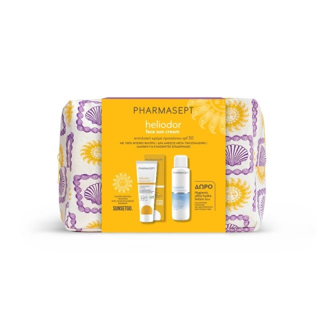 Pharmasept Heliodor SET Face Sun Cream SPF30 50ml & ΔΩΡΟ After Sun Lotion 100ml (ΣΕΤ με Αντηλιακή Κρ