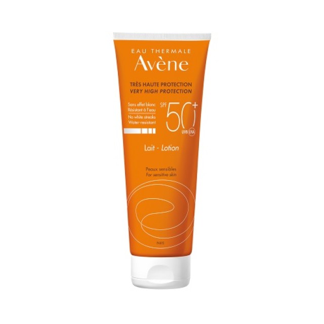 Avene Sun Care Lotion SPF50+ 250ml (Αντηλιακό Γαλάκτωμα Προσώπου και Σώματος Για Ευαίσθητο Δέρμα) 