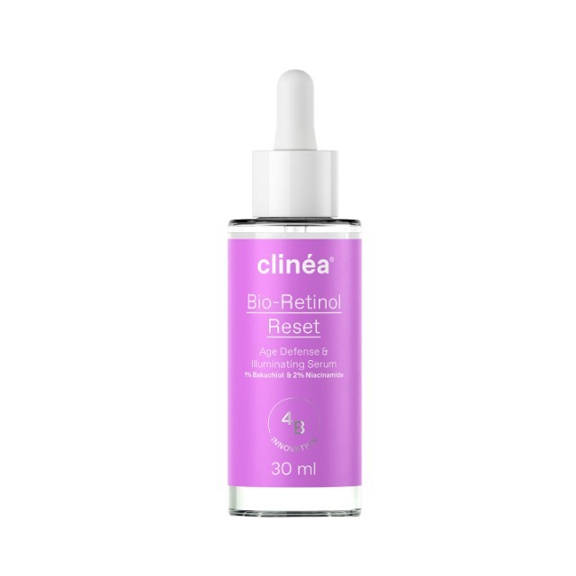 Clinea Bio Retinol Reset Serum 30ml (Ορός Αντιγήρανσης & Λάμψης)