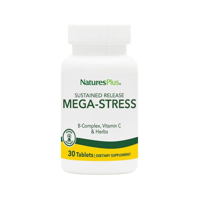 Natures Plus Mega Stress Complex 30 tab (Άγχος - Στρες)