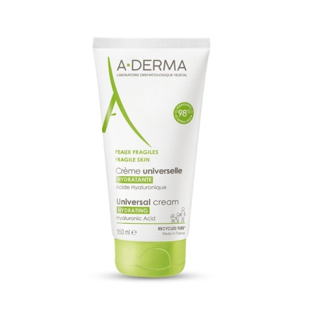 A Derma Universal Hydrating Cream 150ml (Ενυδατική Κρέμα Προσώπου & Σώματος)