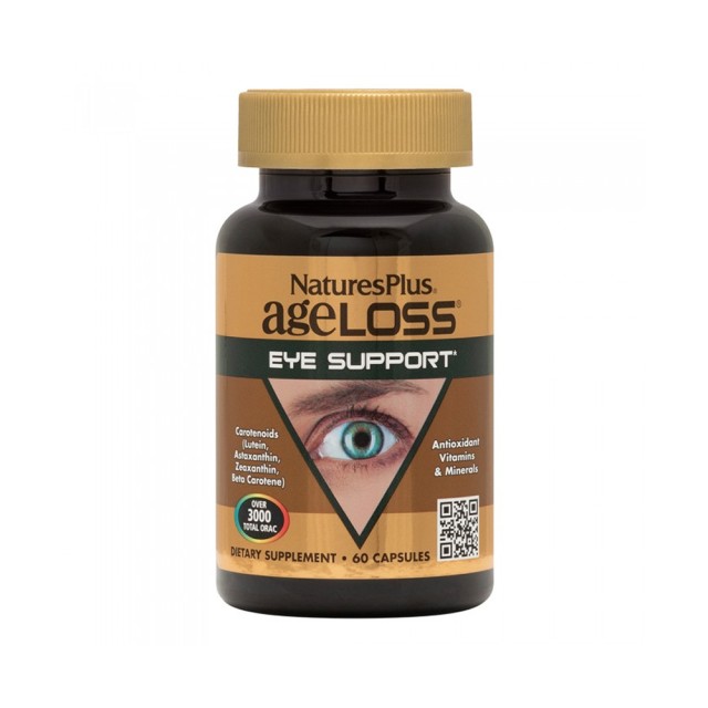 Natures Plus Ageloss Eye Support 60tabs (Συμπλήρωμα Διατροφής για τα Μάτια)