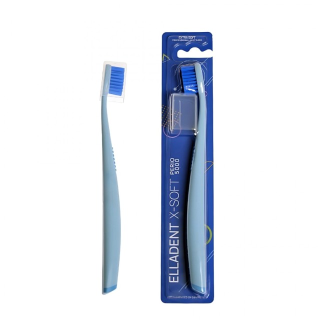 Elladent X Soft Perio 5000 Toothbrush (Οδοντόβουρτσα για Πλάκα & Τερηδόνα - Πολύ Μαλακή)