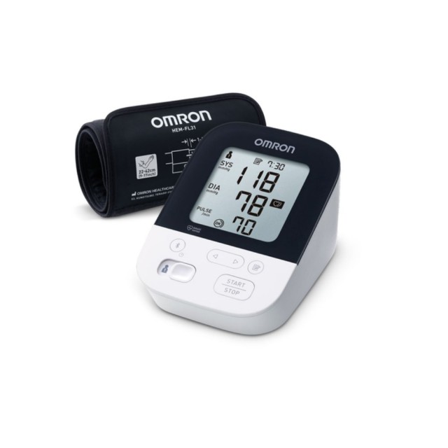Omron M4 Intelli IT Automatic Upper Arm Blood Pressure Monitor HEM-7155T (5 Year Warranty)