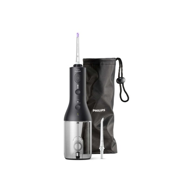 Philips Sonicare Power Flosser 3000 Black HX3806/33 (Ηλεκτρικό Οδοντικό Νήμα σε Μαύρο Χρώμα)