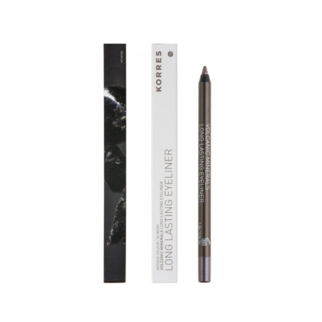 Korres Volcanic Minerals Long Lasting Eyeliner No03 Metallic Brown (Μηχανικό Mολύβι Mατιών No03 Μεταλλικό Καφέ)