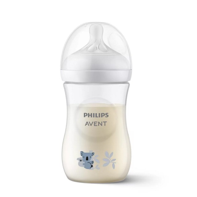 Avent Natural Response Baby Bottle SCY903/67 260ml (Πλαστικό Μπιμπερό με Θηλή με Φυσική Ροη΄ Θηλασμού 1μ+)