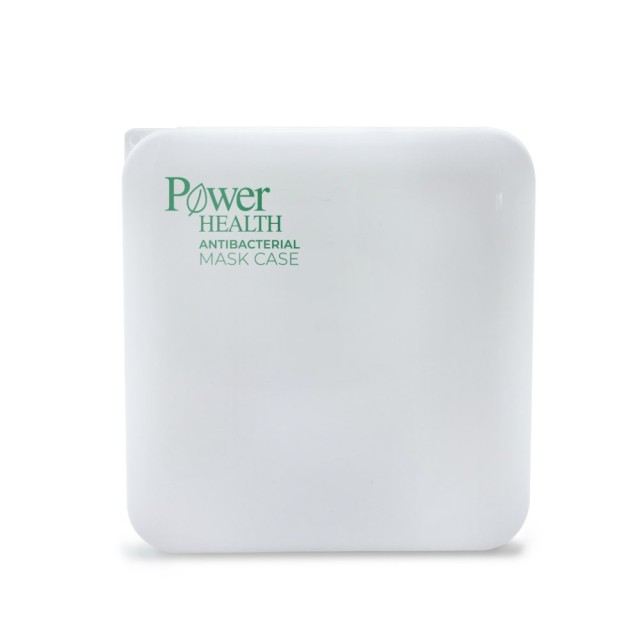 Power Health Antibacterial Face Mask Case 1τεμ (Αντιβακτηριδιακή Θήκη Μάσκας Άσπρη 1τεμ)