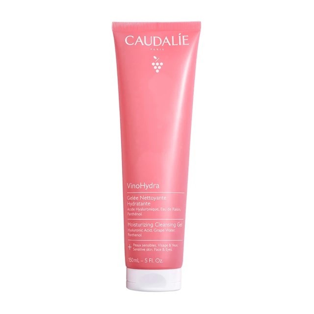 Caudalie Vinohydra Moisturizing Cleansing Gel 150ml (Καθαριστικό Προσώπου για Ξηρές & Ευαίσθητες Επιδερμίδες)