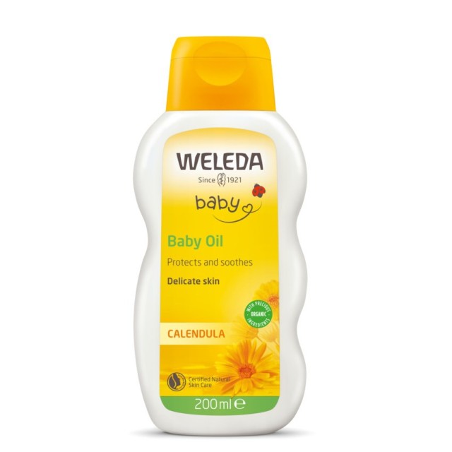 Weleda Baby Oil Calendula 200ml (Βρεφικό Λάδι Καλέντουλας)