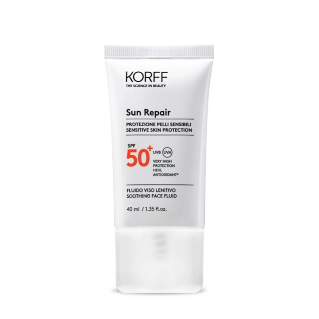 Korff Sun Secret Sun Repair Soothing Face Fluid SPF50+ 40ml