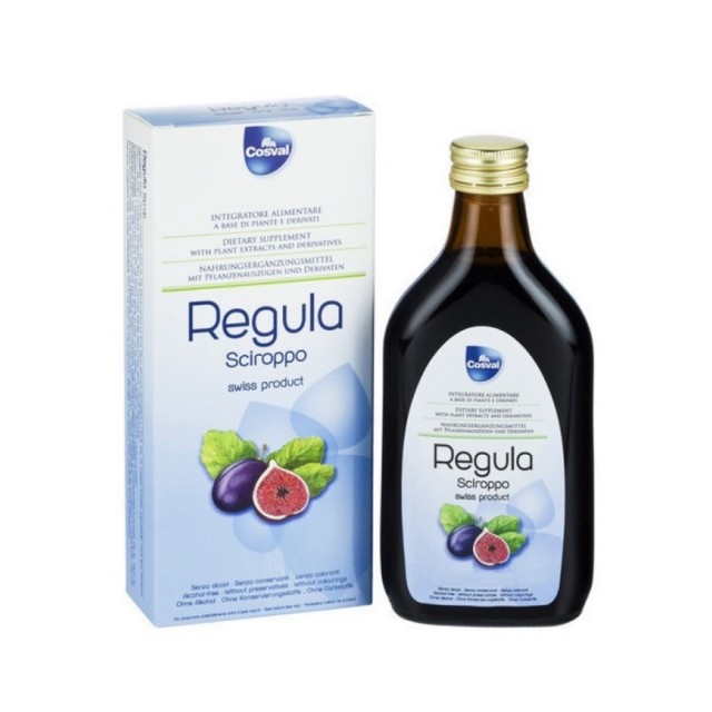 Cosval Regula Syrup 250ml (Φυσικό Φρουτοποτό για την Ομαλή Λειτουργία του Εντέρου)