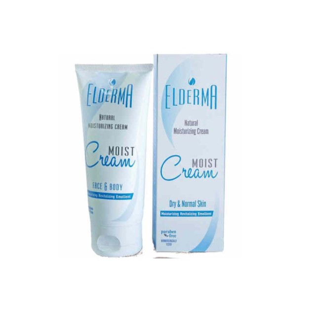 Elderma Moist Cream 150ml (Eνυδατική Κρέμα Προσώπου & Σώματος για Κανονικό/Ξηρό Δέρμα)