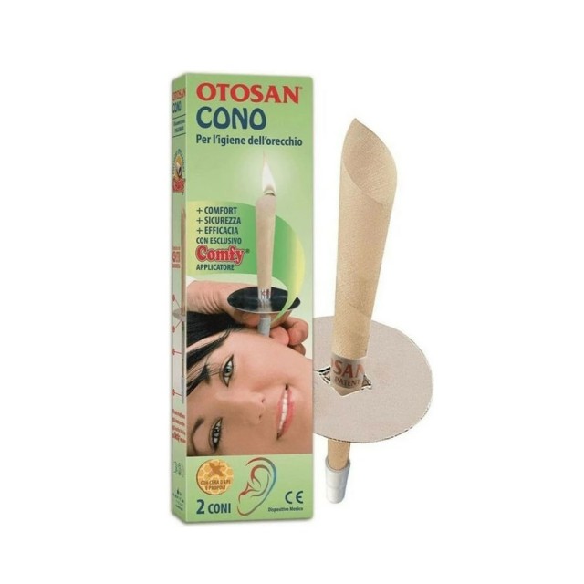 Otosan Ear Cone 2τεμ (Κώνοι Καθαρισμού Αυτιών)