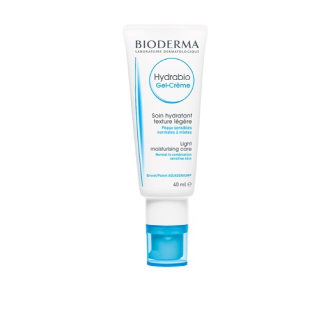 Bioderma Hydrabio Gel-Cream Light Moisturising Cream 40ml (Ενυδατική Κρέμα Λεπτόρρευστης Υφής για Κανονική/Μικτή Επιδερμίδα)