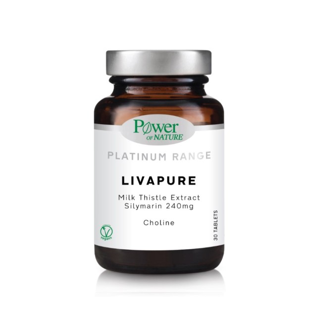 Power Health Platinum Livapure 30tabs (Συμπλήρωμα Διατροφής για τη Φυσιολογική Λειτουργία του Ήπατος)