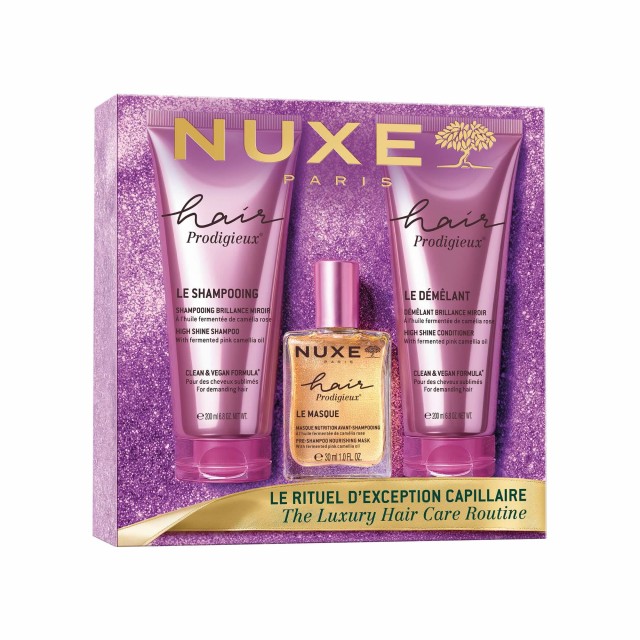 Nuxe Christmas Giftset Hair Prodigieux The Luxury Hair Care Routine