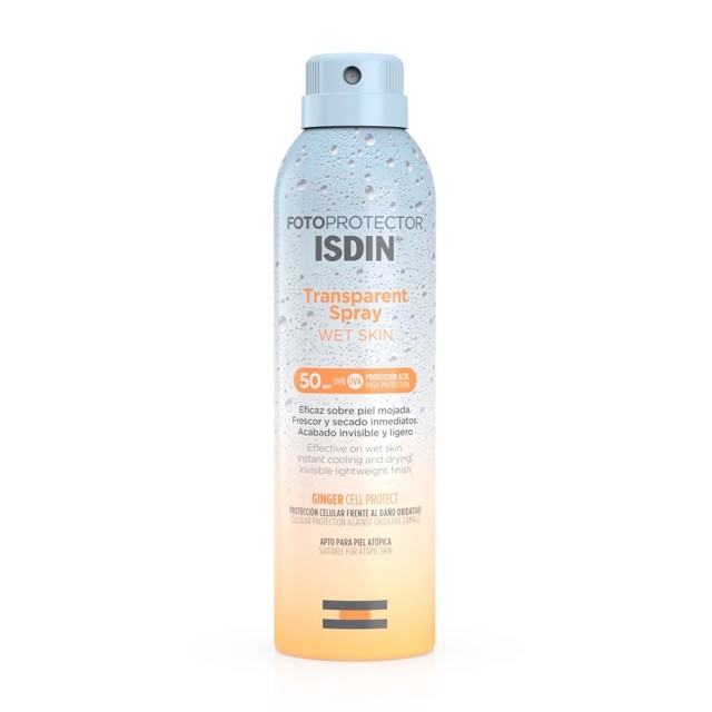 Isdin Fotoprotector Transparent Spray Wet Skin SPF50 250ml