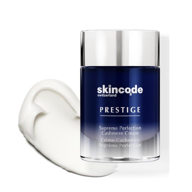 Skincode Prestige Supreme Perfection Cashmere Cream 50ml (Επανορθωτική Κρέμα Προσώπου Πολλαπλών Δράσεων)