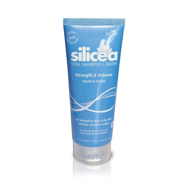 Hubner Silicea Vital Shampoo + Biotin 200ml (Σαμπουάν με Βιοτίνη για Όγκο & Υγιή Μαλλιά)