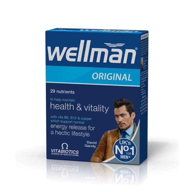 Vitabiotics Wellman 30tabs (Συμπλήρωμα Διατροφής για Άνδρες)