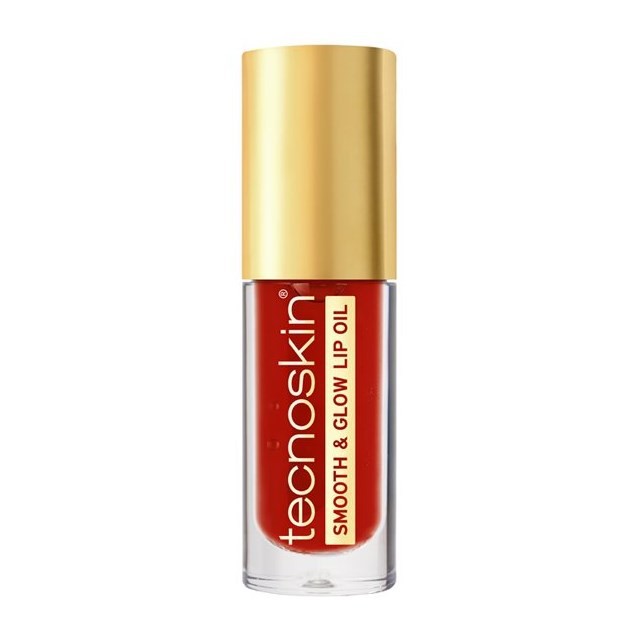 Tecnoskin Smooth & Glow Lip Oil Strawberry 5,5ml (Ελαφρύ Λάδι για τα Χείλη - Φράουλα)