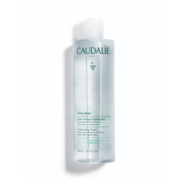 Caudalie Vinoclean Moisturizing Toner 400ml (Τονωτική Ενυδατική Λοσιόν για Πρόσωπο & Μάτια)