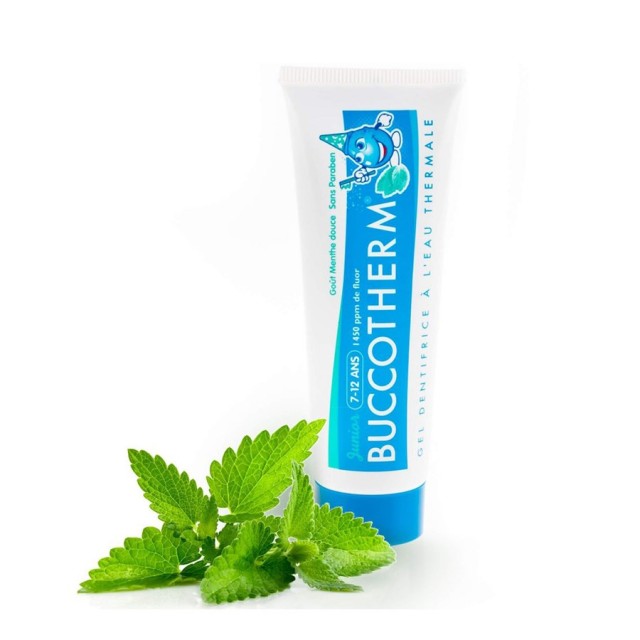Buccotherm Vegan Kids Toothpaste 50ml (Παιδική Οδοντόκρεμα με Γεύση Μέντας για 7-12 Ετών)
