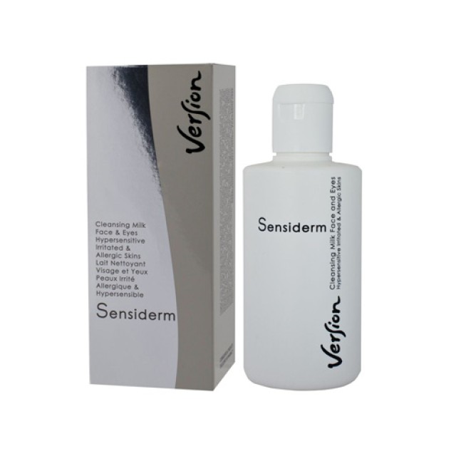 Version Sensiderm Cleansing Milk 150ml (Γαλάκτωμα Καθαρισμού Προσώπου - Ματιών)