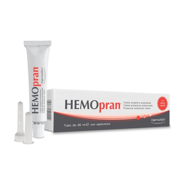 Dermoxen Hemopran Protective Endorectal Cream 35ml (Καταπραϋντική Κρέμα για τις Αιμορροϊδες)