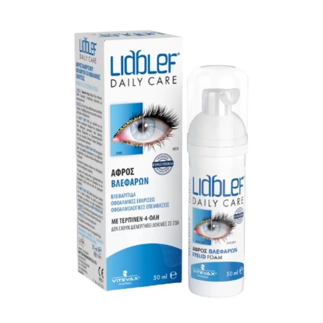 Lidblef Daily Care Eyelid Foam 50ml