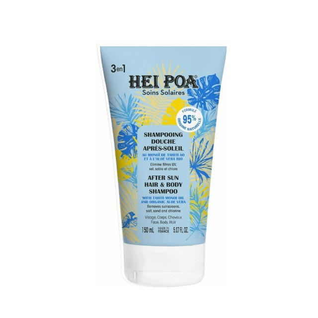 Hei Poa After Sun Hair & Body Shampoo 150ml (Σαμπουάν για Μετά τον Ήλιο)